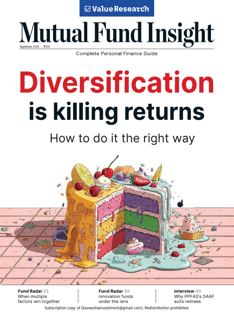 Mutual Fund Insight: Sept 2025 Edition | PDF | Diversification (Finance ...