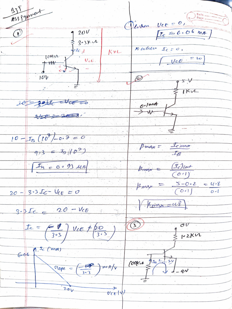 Assignment Analogue Solution | PDF