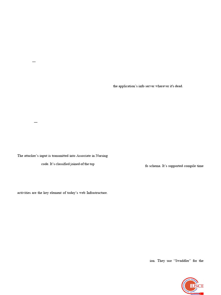SQL Injection Detection and Mitigation Framework | PDF | Microsoft Sql ...