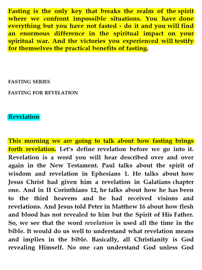 fs4revelation | PDF | Saint Peter | Jesus