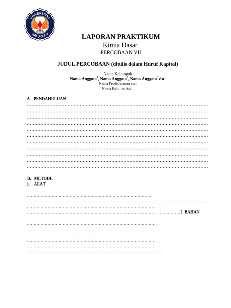 Percobaan 7 Form. Lap Pembuatan Larutan & Reaksi Asam Basa | PDF
