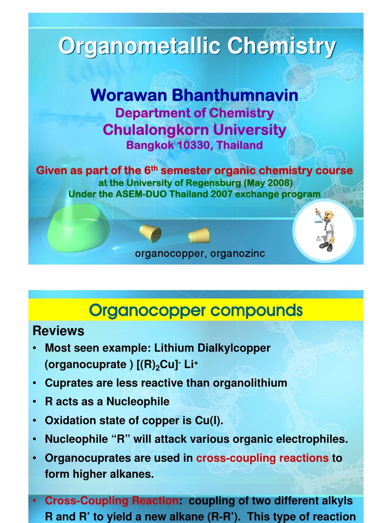 Organocopper Chemistry Guide | PDF | Alkene | Chemical Reactions