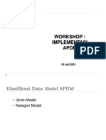 Workshop Implementasi APDM