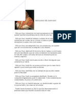 Juan XXIII - Decalogo