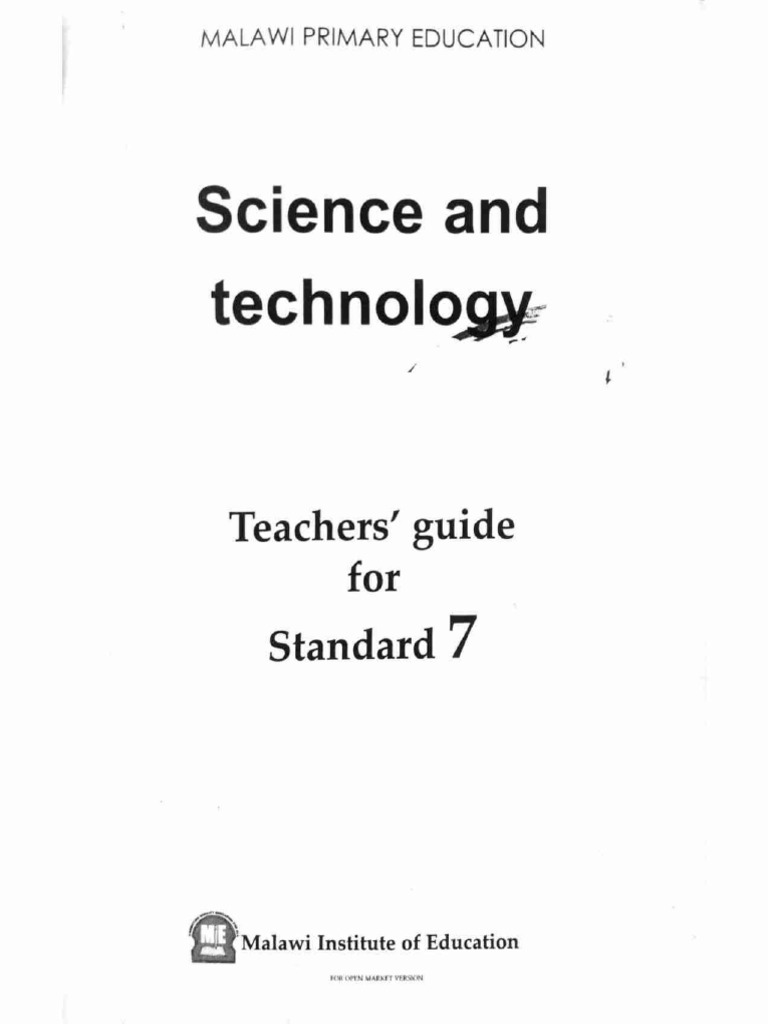 STD 7 Science TG | PDF