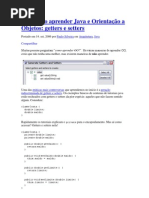 Como não aprender Java e Orientação a Objetos