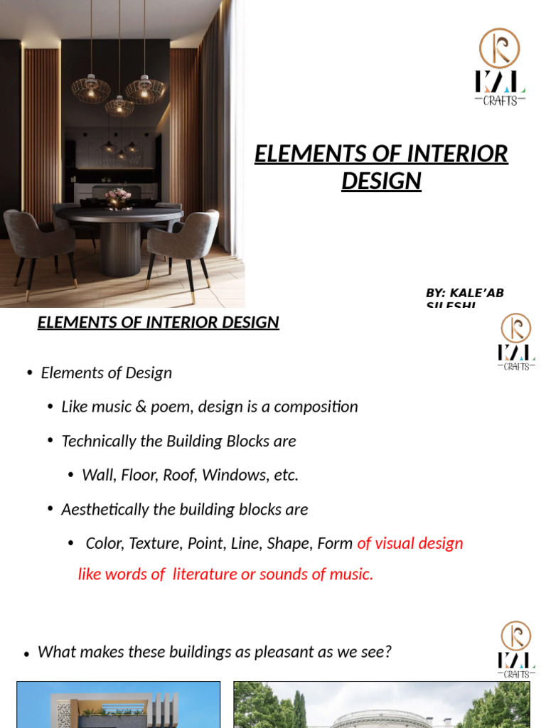 Key Elements of Interior Design | PDF | Interior Design | Composition ...