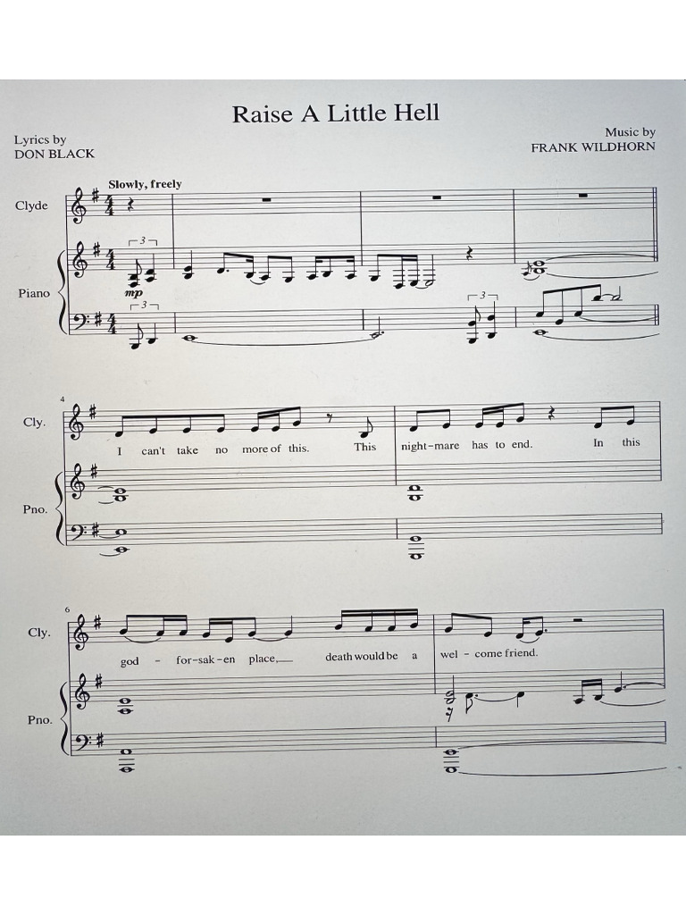 Sergio Lobo - Raise A Little Hell | PDF
