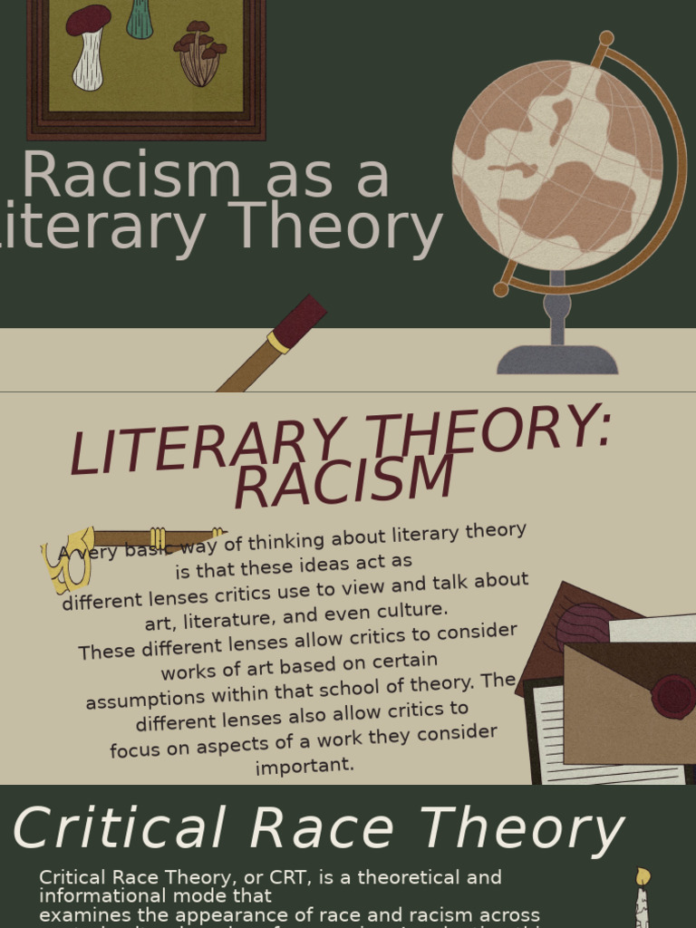Understanding Racism in Literary Theory | PDF | Racism | Discrimination ...