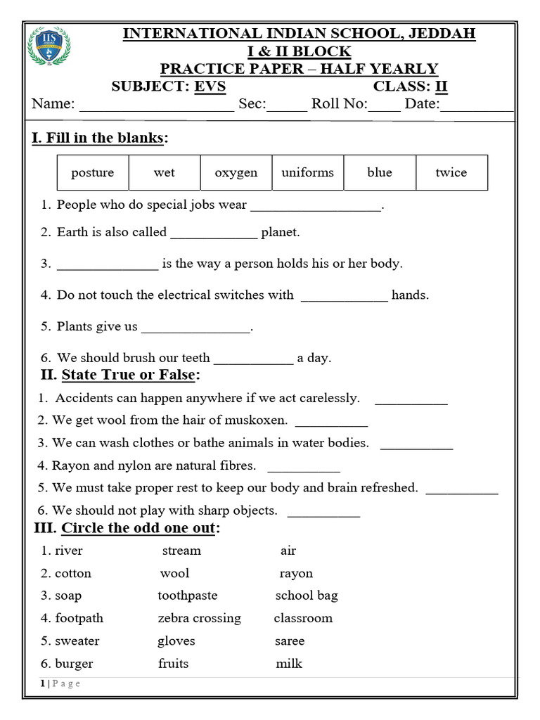 Wool Source Quiz for Class II EVS | PDF | Water