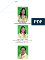 Promotional Staff Deped Albay Division