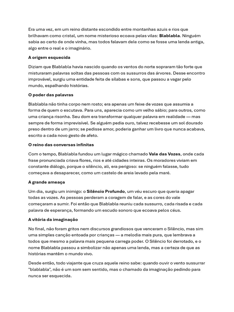 Blablabla Resumed History | PDF