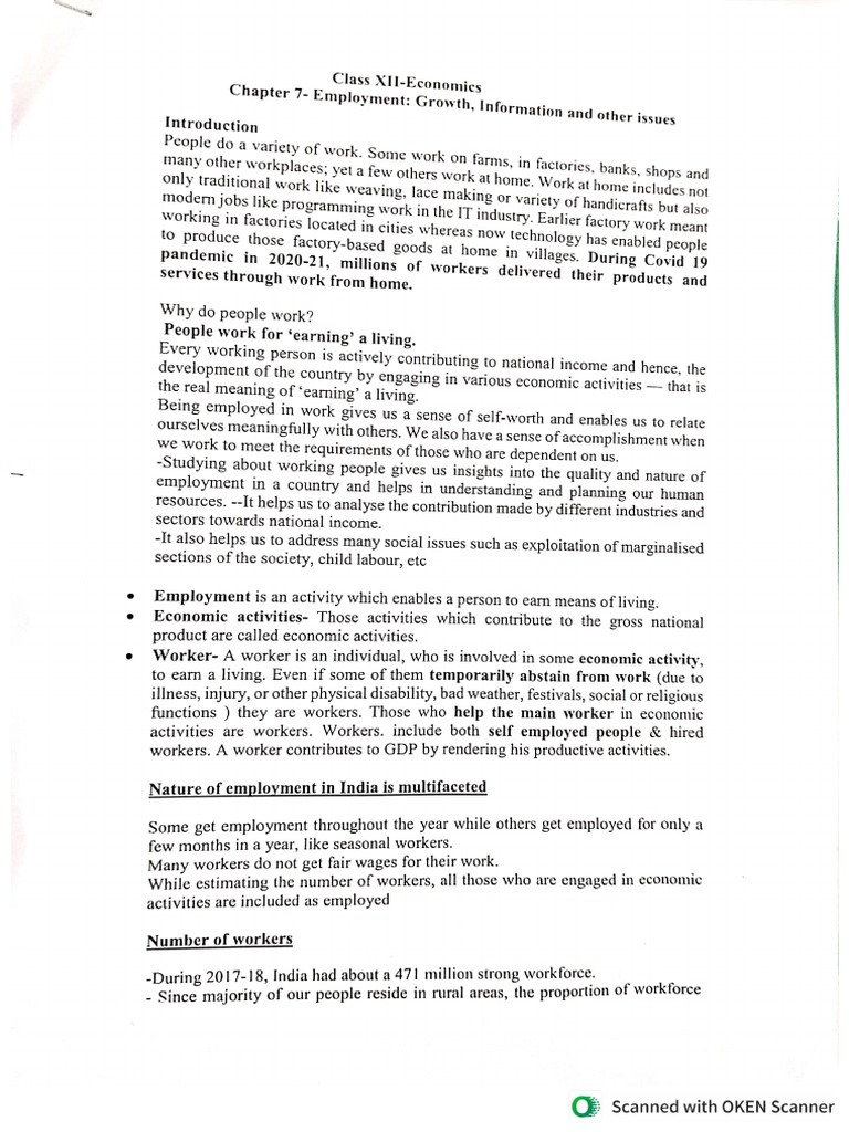 Employment | PDF
