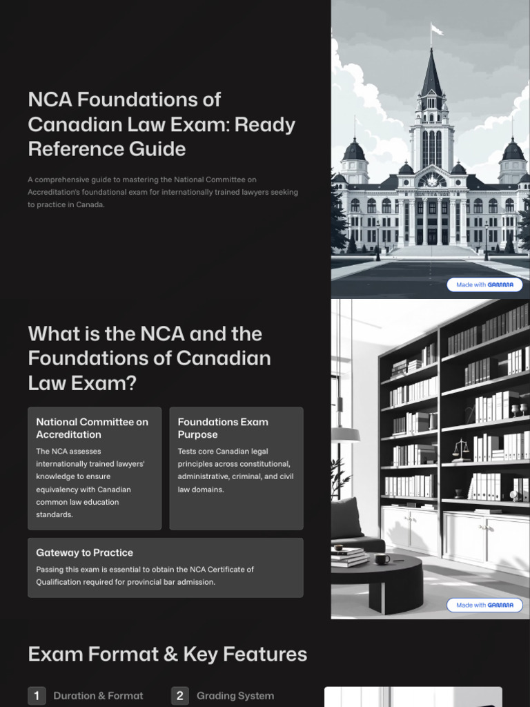 NCA Foundations Exam Study Guide | PDF | Mens Rea | Tort