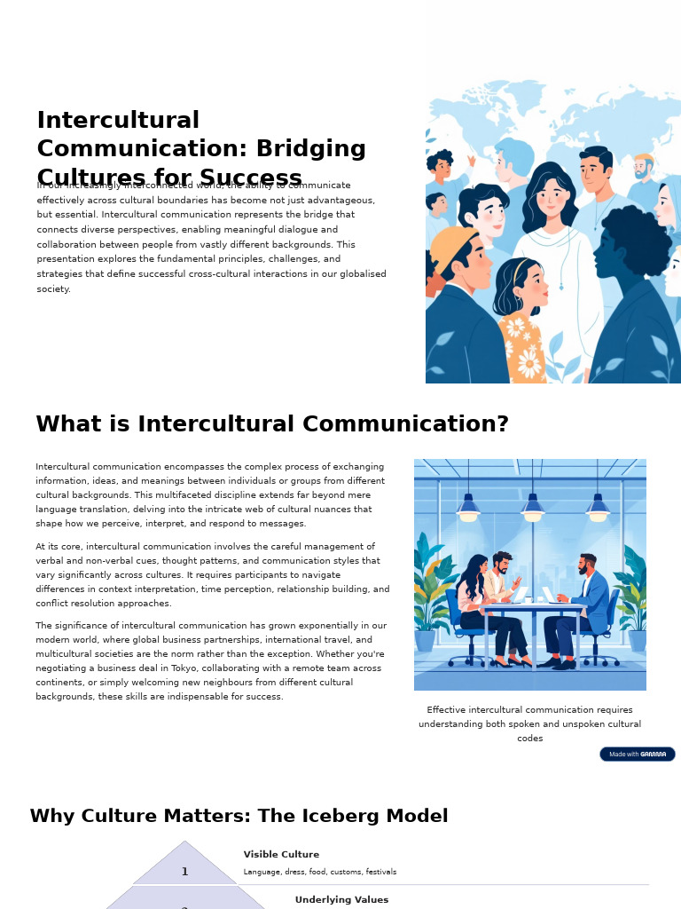 Intercultural Communication Strategies | PDF | Cross Cultural ...