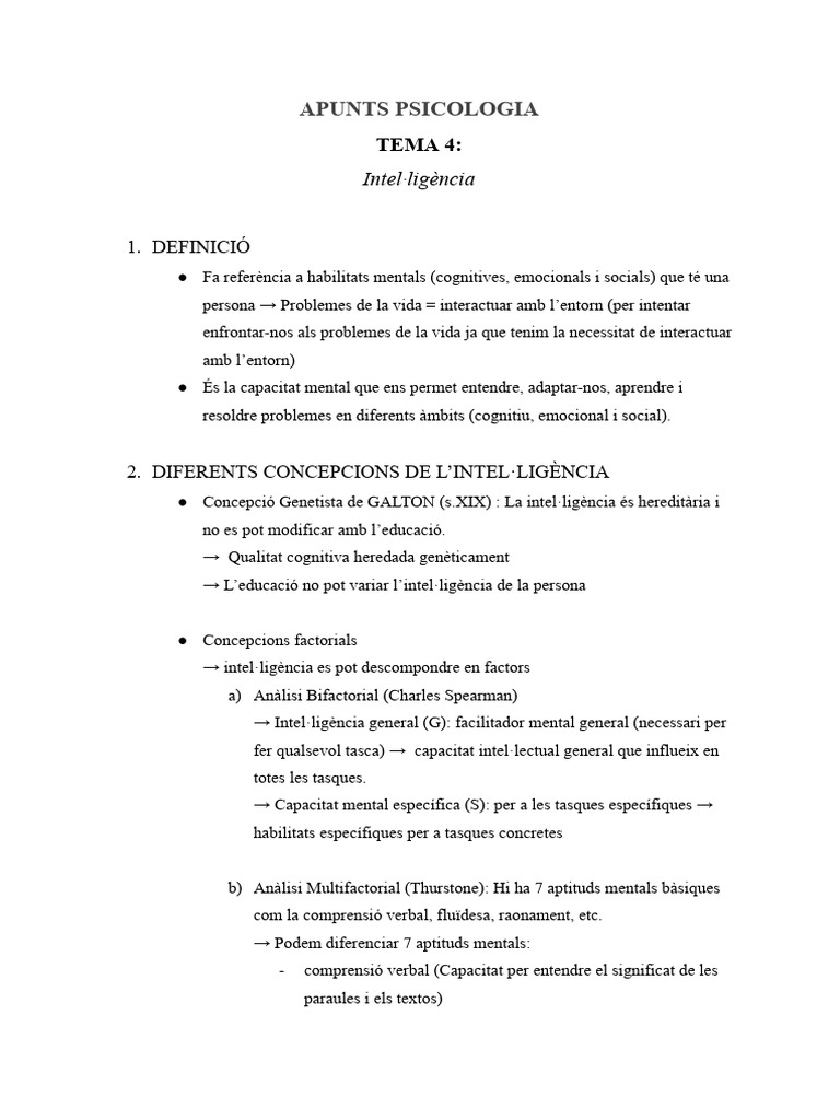 Apunts - TEMA 4 | PDF