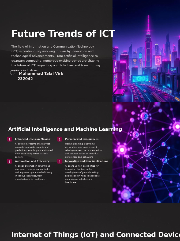Future Trends in ICT Innovations | PDF | Internet Of Things | Augmented ...