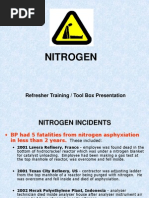 Nitrogen Tool Box Talk