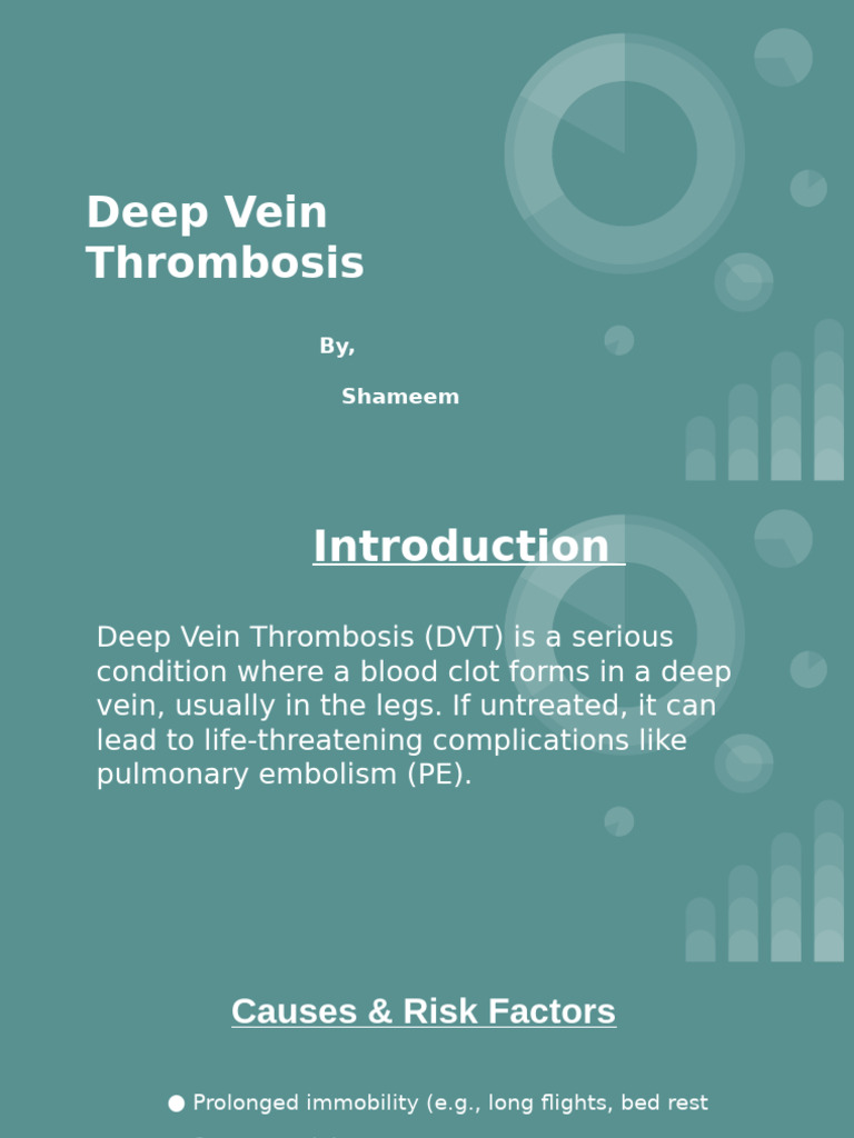 Deep Vein Thrombosis | PDF