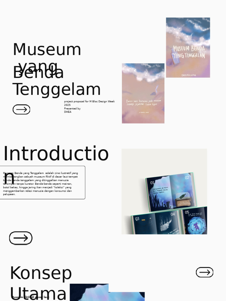 Black and White Minimalist Art Gallery Presentation | PDF