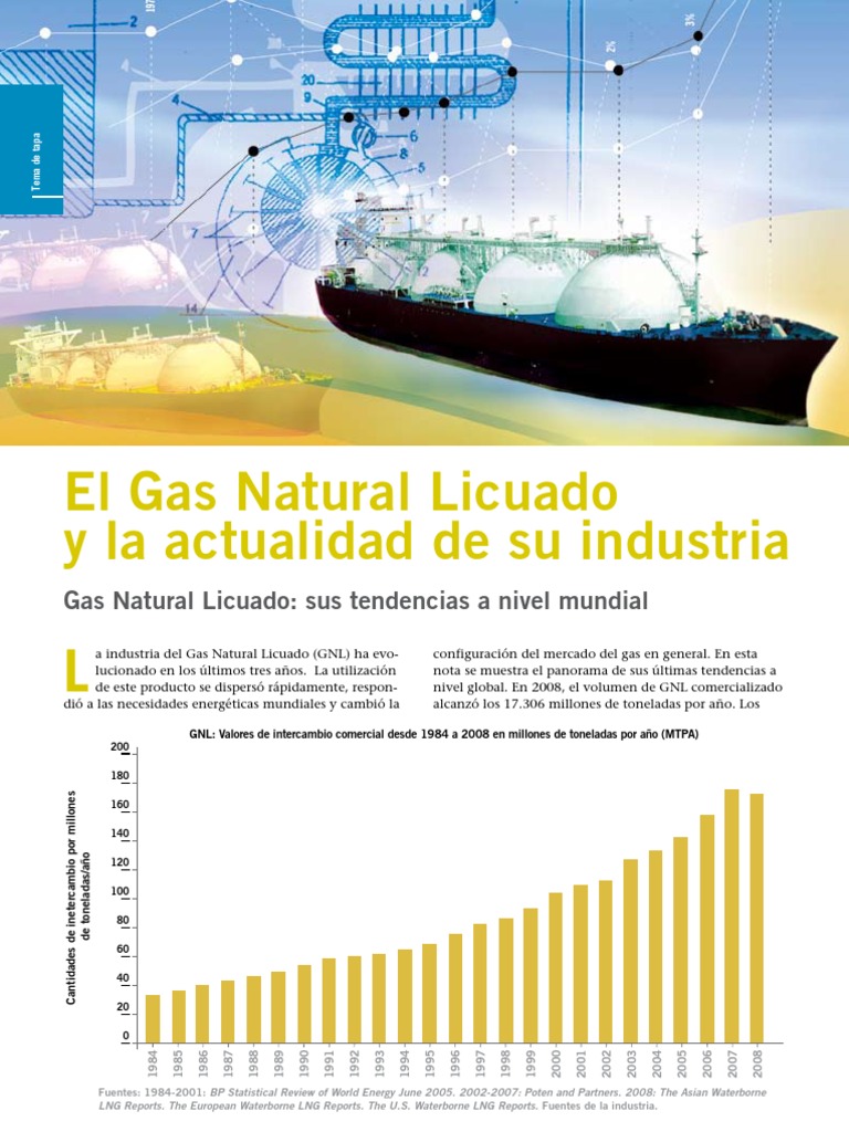 El GNL | PDF | Gas natural licuado | Combustibles fósiles