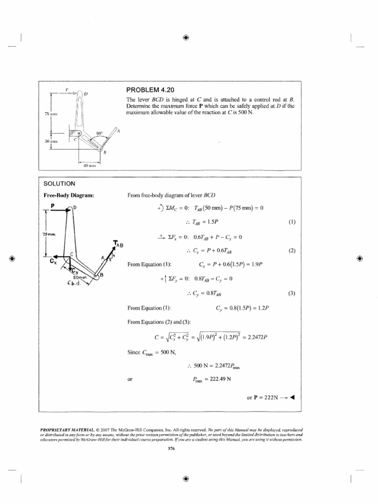 Mechanics Samples 1 | PDF
