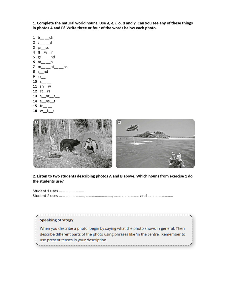 A1 - Picture Description | PDF