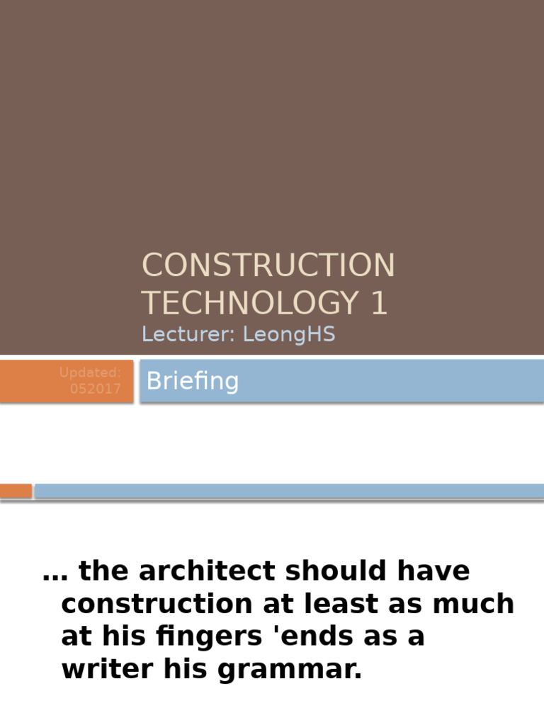 Fundamentals of Low-Rise Building Construction | PDF