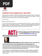 Sheffield Poverty Update 21, April 2012