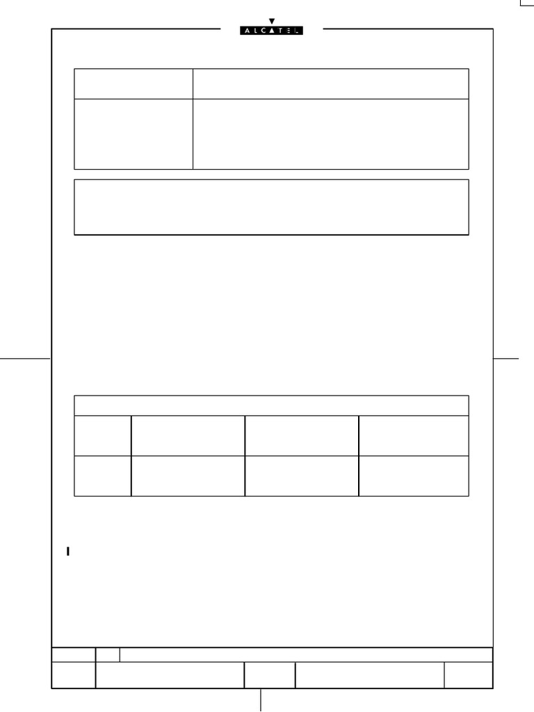 Spécifications ISUP V3 Alcatel CIT | PDF