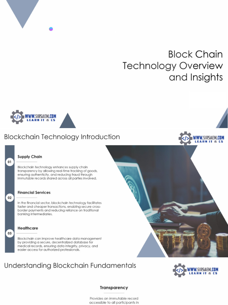 Block Chain Technology | PDF