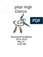 Audition Packet 12-1