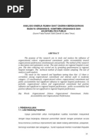 Download Analisis Kinerja Rumah Sakit Daerah Berdasarkan by Melisa Anggraini SN92088315 doc pdf
