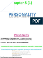 (1) Personality