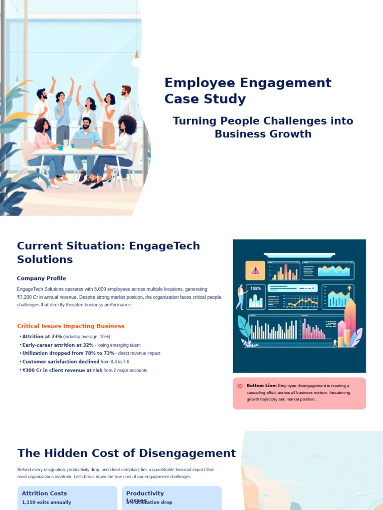 Employee Engagement Case Study: Boosting Growth | PDF | Employee ...
