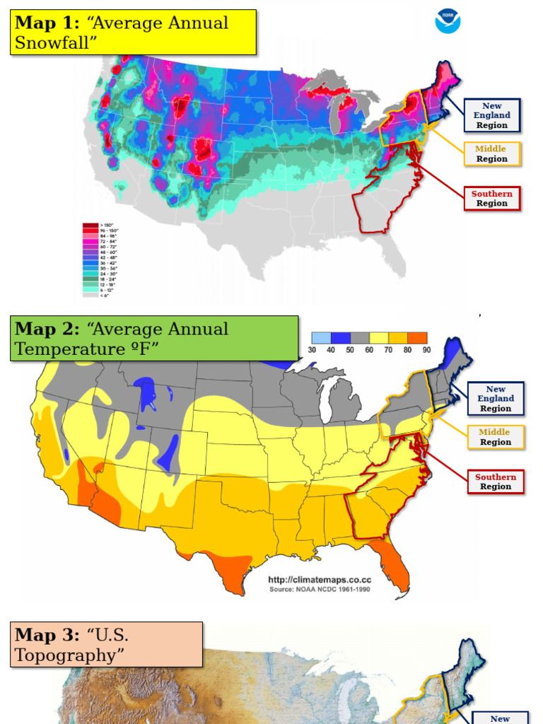 USH Unit01 Lesson02 ColonialRegions Maps | PDF