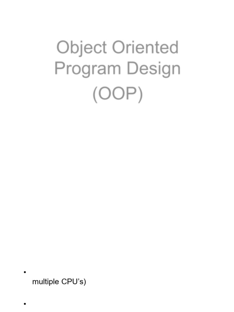2 - OOP | PDF | Method (Computer Programming) | Compiler
