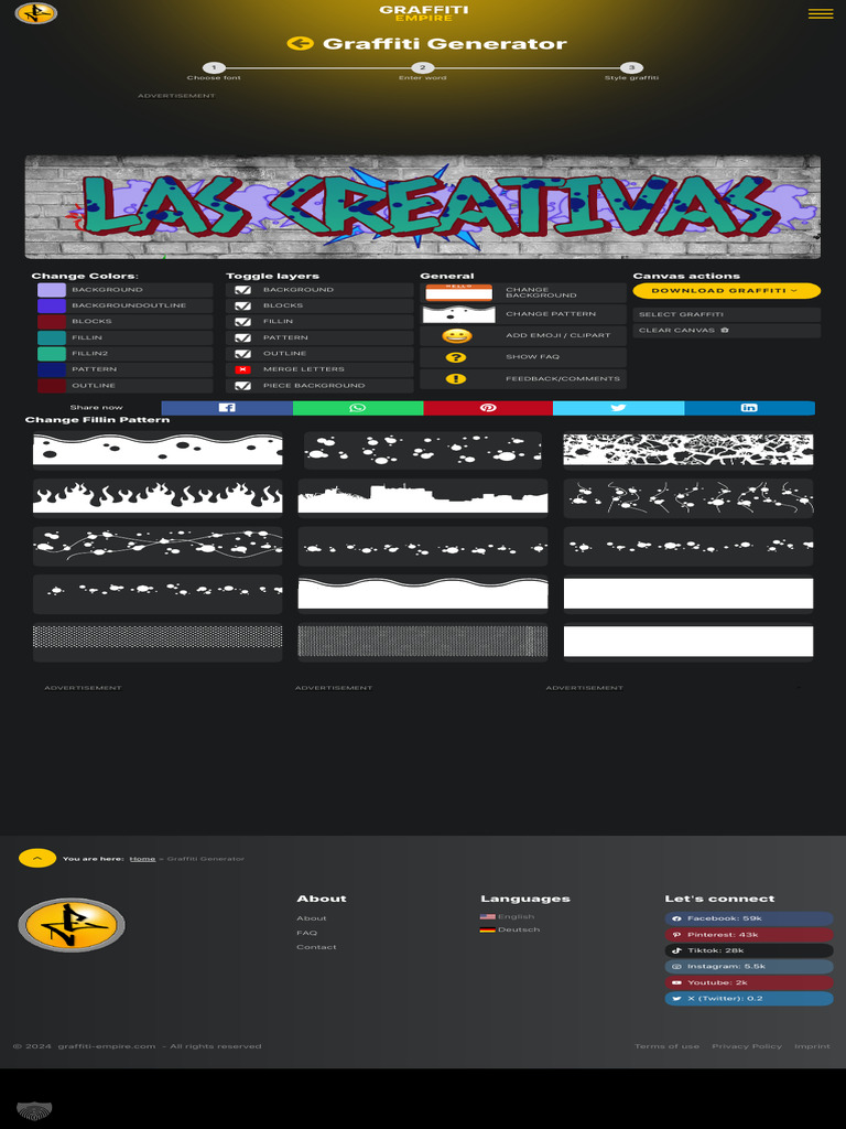 Graffiti Text Generator Tool | PDF