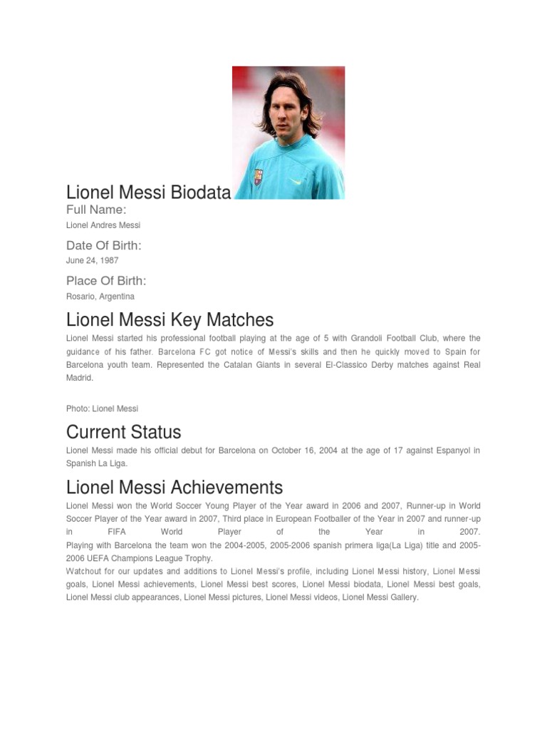 2023 01 01WorldSoccer, PDF, Lionel Messi