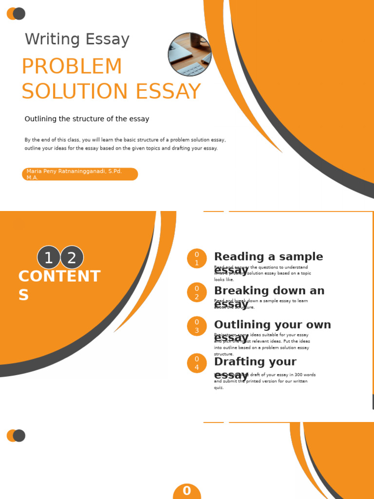 Problem Solution Essay Guide | PDF | Essays | Paragraph