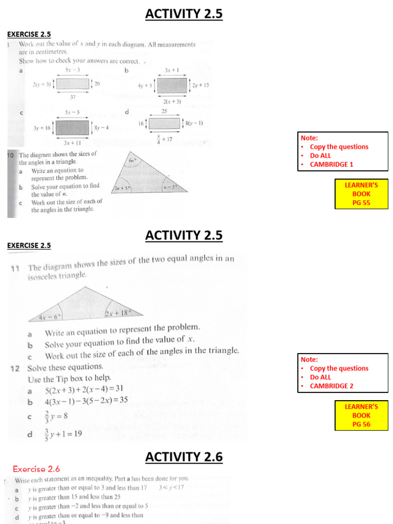 Chapter 2 - Expressions, Formulae and Equations-F2 1 | PDF