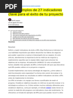 KPIs - Ejemplos de 27 Indicadores Clave para El Éxito de Tu Proyecto ...