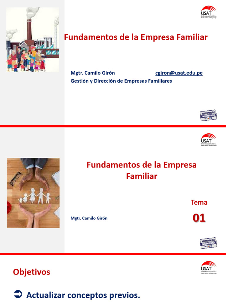 Fundamentos de Empresas Familiares | PDF | Business | Economias