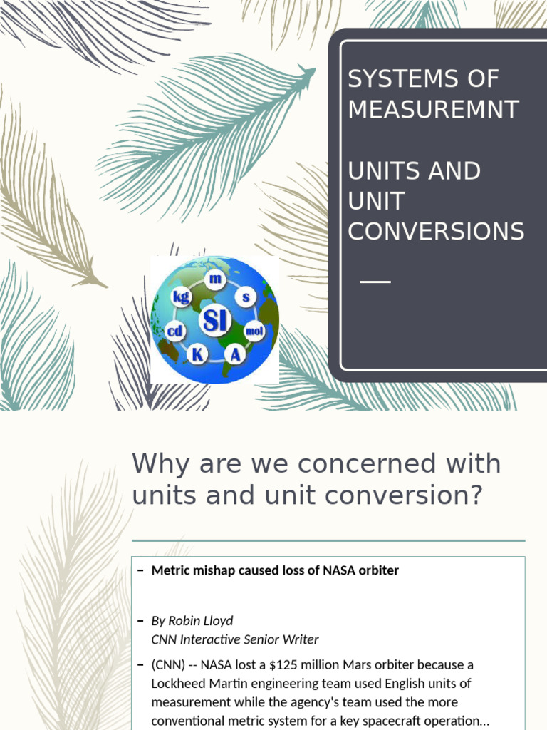 Measurement Units and Conversions Guide | PDF | International System Of ...