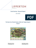 Social Gaming Research Report by Clipper Ton June 302011
