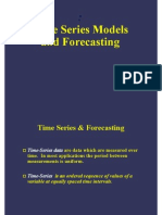 Time Series Models and Forecasting and Forecasting