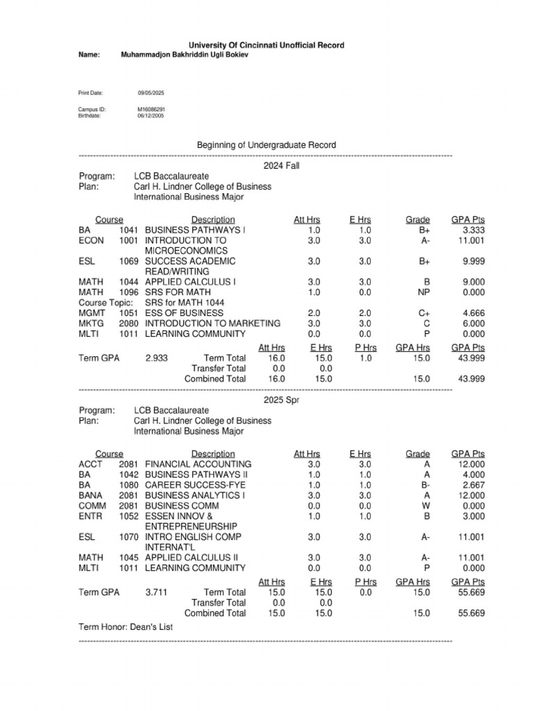 Grades | PDF