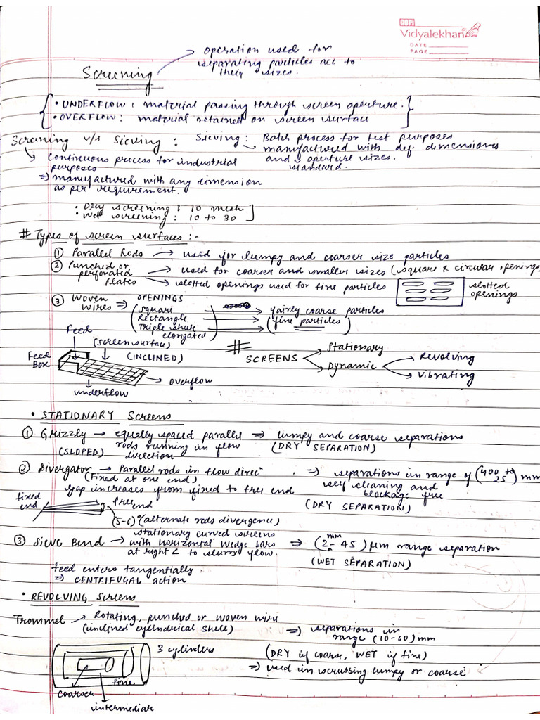 M.O Notes | PDF