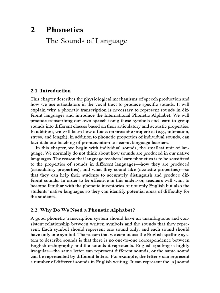 Understanding Speech Production Mechanisms | PDF | Tone (Linguistics ...