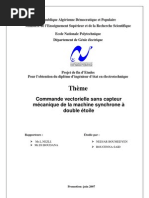 Download Commande vectorielle sans capteur mcanique de la machine sy by Abdou Juventus SN92096907 doc pdf